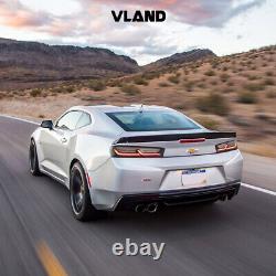 VLAND LED Tail Lights For 2016-2018 Chevrolet Chevy Camaro WithSequential Signal