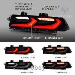 VLAND RGB Colors LED Headlights + Tail Lights For 2014-15 Chevrolet Chevy Camaro