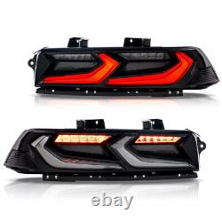 VLAND RGB Colors LED Headlights + Tail Lights For 2014-15 Chevrolet Chevy Camaro