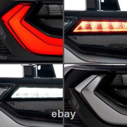 VLAND RGB Colors LED Headlights + Tail Lights For 2014-15 Chevrolet Chevy Camaro