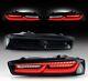 Vland Smoked Led Tail Lights For Chevrolet Chevy Camaro 2016-2018 Withsequential