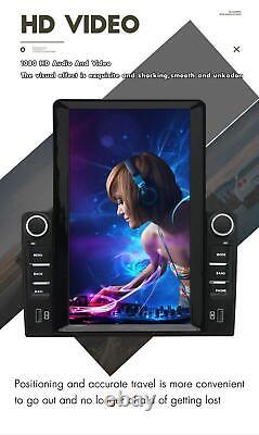 Vertical Screen Car FM Android 9.1 2Din 10.1in Bluetooth Stereo GPS Radio Player