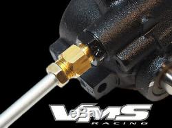 Vms Ls1 Engine Swap Conversion 3/8 Flare Power Steering Brass Adapter Fitting