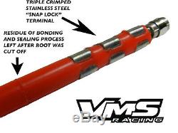 Vms Racing 10.2mm Spark Plug Wire Set Camaro Corvette Ls1 Ls2 Ls3 Ls6 Ls7 Ls9