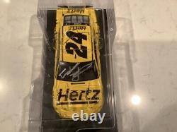 William Byron Autographed 2019 Chevy Camaro Hertz Diecast & Card