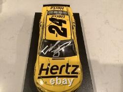 William Byron Autographed 2019 Chevy Camaro Hertz Diecast & Card