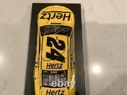 William Byron Autographed 2019 Chevy Camaro Hertz Diecast & Card