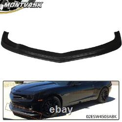 ZL1 Style Front Bumper Spolier Lip Fit For 10-13 Chevy Camaro SS V8 Urethane PU