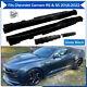 Zl1 Style Side Skirts Rocker Panels Gloss Black For 2016-22 Chevy Camaro Rs & Ss
