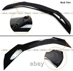 Zl1 1le Style Big Rear Trunk Spoiler Wing For 2016-2023 Chevy Camaro Gloss Black