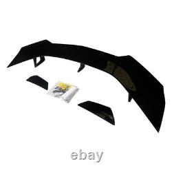 Zl1 1le Style Big Rear Trunk Spoiler Wing For 2016-2023 Chevy Camaro Gloss Black